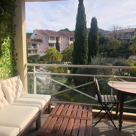 2P Terrasse Vue Piscine Et Jardin Tropical La Croix Valmer Eksteriør billede