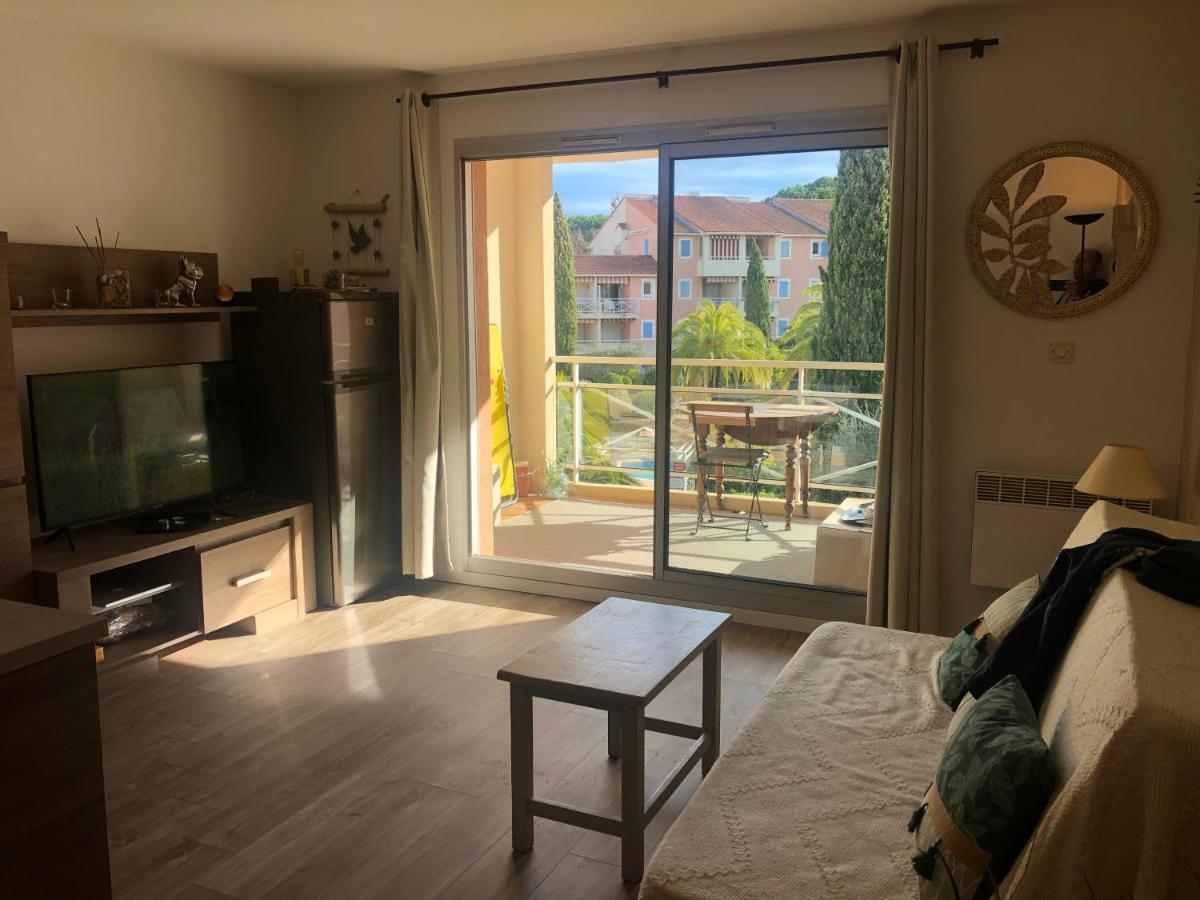 2P Terrasse Vue Piscine Et Jardin Tropical La Croix Valmer Eksteriør billede